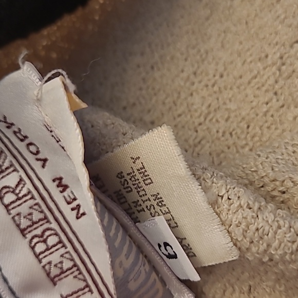 EUC 1960s VTG Castleberry I.Magnin Striped Button Detail Sweater Dress - Picture 11 of 14